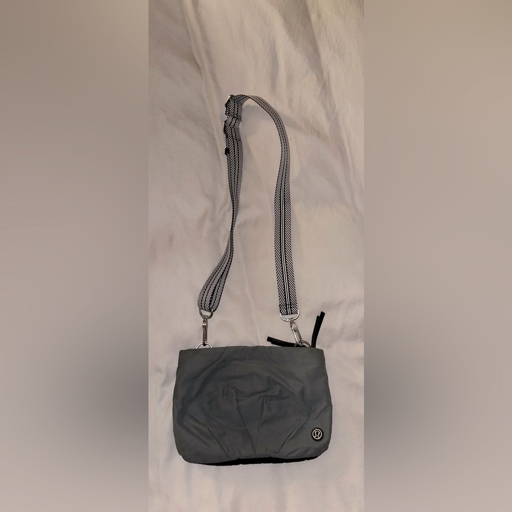 Lululemon Gray Crossbody Bag